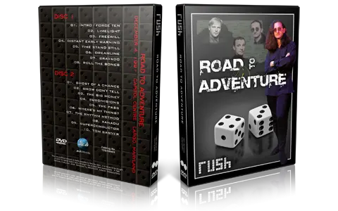 Artwork Cover of Rush 1991-12-04 DVD Washington Audience