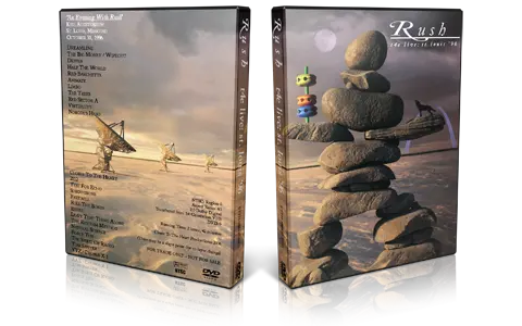 Artwork Cover of Rush 1996-10-31 DVD St Louis Audience