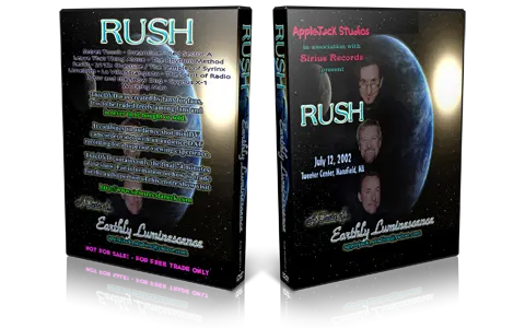 Artwork Cover of Rush 2002-07-12 DVD Mansfield Audience