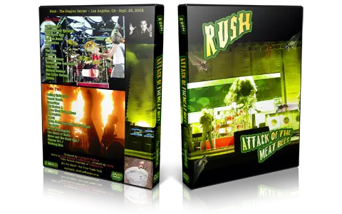 Artwork Cover of Rush 2002-09-23 DVD Los Angeles Audience