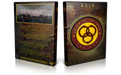 Artwork Cover of Rush 2007-10-03 DVD Glasgow SECC Audience