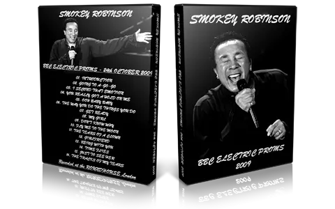 Artwork Cover of Smokey Robinson 2009-10-24 DVD BBC TV Proshot