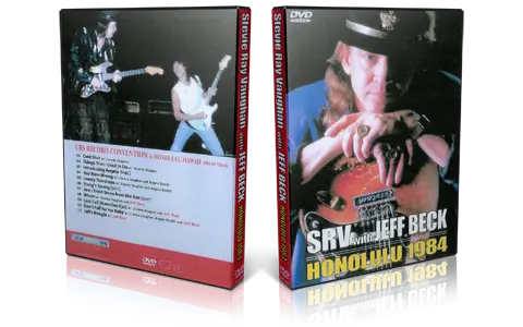 Artwork Cover of Stevie Ray Vaughan 1984-03-19 DVD Honolulu Proshot