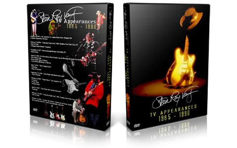 Artwork Cover of Stevie Ray Vaughan Compilation DVD TV Appearances Proshot