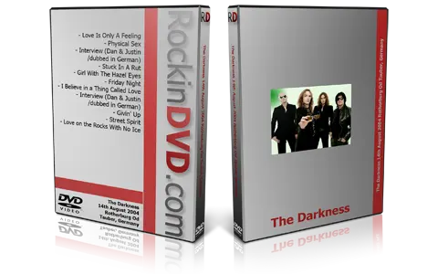 Artwork Cover of The Darkness 2004-08-14 DVD Rotherburg Od Tauber Proshot