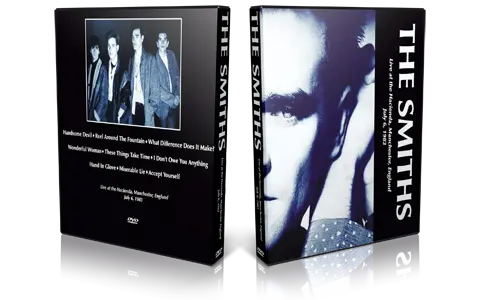 Artwork Cover of The Smiths 1983-07-06 DVD Hacienda Manchester Proshot
