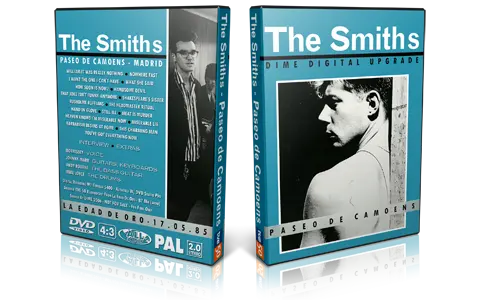 Artwork Cover of The Smiths 1985-05-18 DVD Madrid Proshot