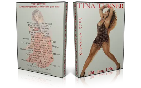 Artwork Cover of Tina Turner 1996-06-13 DVD Spektrum Audience