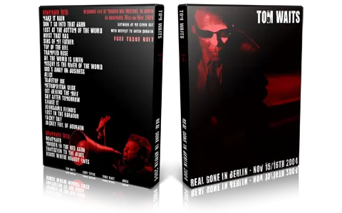 Artwork Cover of Tom Waits 2004-11-15 DVD Berlin Audience