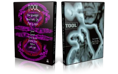 Artwork Cover of Tool 1992-05-03 DVD New York City Audience