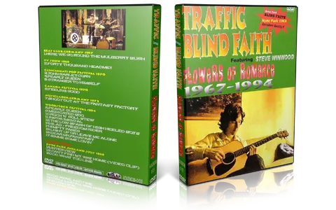 Artwork Cover of Traffic Compilation DVD 1967-1994 Proshot