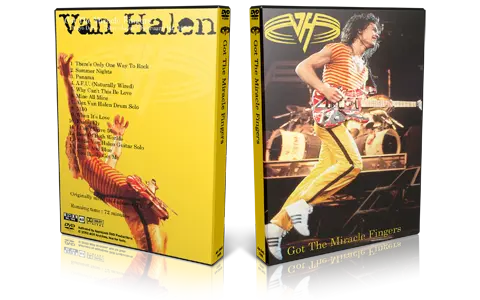 Artwork Cover of Van Halen 1989-02-01 DVD Tokyo Proshot