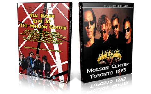 Artwork Cover of Van Halen 1995-08-19 DVD Toronto Proshot