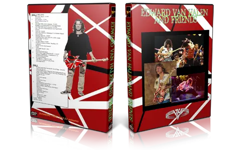 Artwork Cover of Van Halen Compilation DVD Eddie Van Halen and Friends Proshot