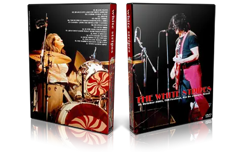Artwork Cover of White Stripes 2003-10-31 DVD Rio De Janeiro Proshot