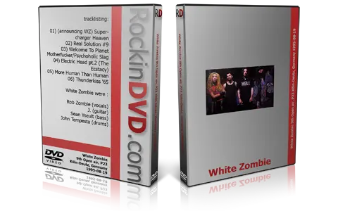 Artwork Cover of White Zombie 1995-08-19 DVD Koln Proshot