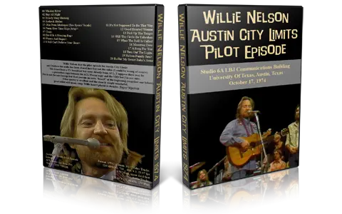 Artwork Cover of Willie Nelson 1974-10-17 DVD Austin Proshot
