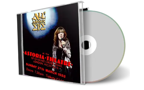 Artwork Cover of All About Eve 1988-03-27 CD London Audience