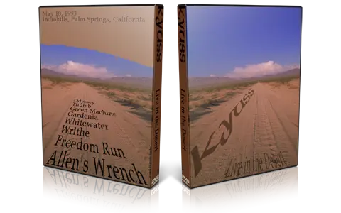 Artwork Cover of Kyuss 1993-05-18 DVD Palm Springs Audience
