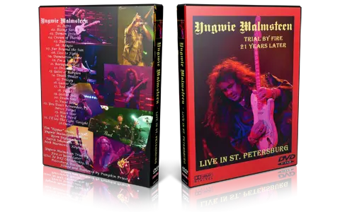 Artwork Cover of Yngwie Malmsteen 2010-04-24 DVD St Petersburg Audience
