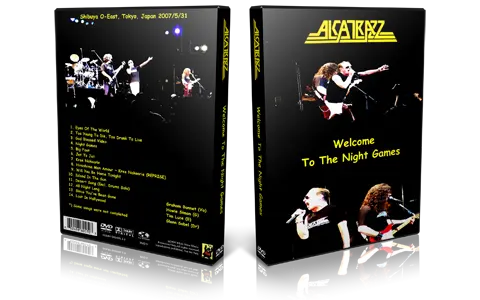 Artwork Cover of Alcatrazz Featuring Graham Bonnet 2007-05-31 DVD Tokyo Audience
