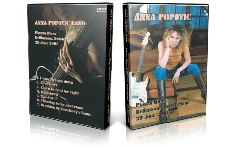 Artwork Cover of Ana Popovic 2001-06-29 DVD Bellinzona Proshot