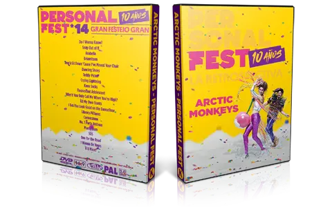 Artwork Cover of Arctic Monkeys 2014-11-08 DVD Buenos Aires Proshot