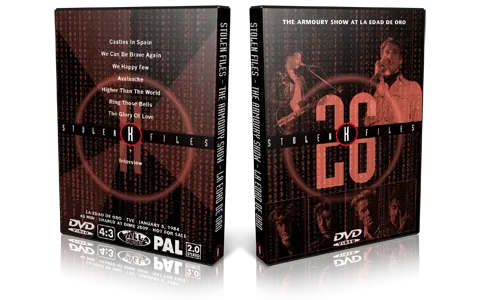 Artwork Cover of Armoury Show 1984-01-05 DVD Madrid Proshot