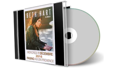 Artwork Cover of Beth Hart 2016-12-07 CD Aix en Provence Audience