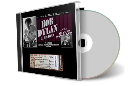 Artwork Cover of Bob Dylan 2017-10-29 CD Bloomington Audience