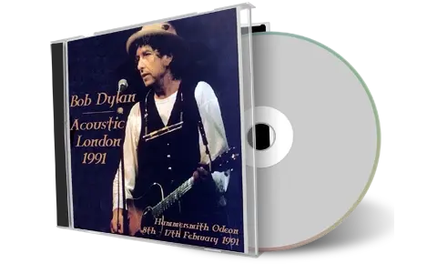 Artwork Cover of Bob Dylan Compilation CD London 1991 Audience