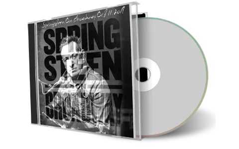 Artwork Cover of Bruce Springsteen 2017-10-11 CD On Broadway New York City Audience