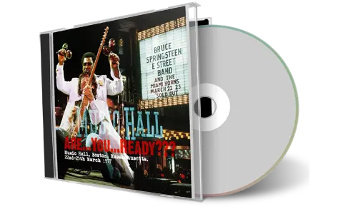 Artwork Cover of Bruce Springsteen Compilation CD Boston 1977 Audience