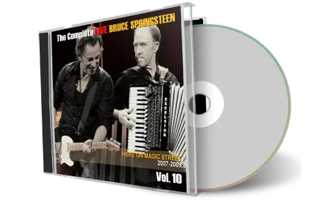 Artwork Cover of Bruce Springsteen Compilation CD Here On Magic Street 2007-2009 Soundboard
