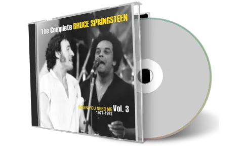 Artwork Cover of Bruce Springsteen Compilation CD When You Need Me 1977-1982 Soundboard