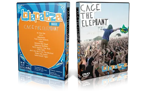 Artwork Cover of Cage the Elephant 2012-04-07 DVD Lollapalooza Proshot