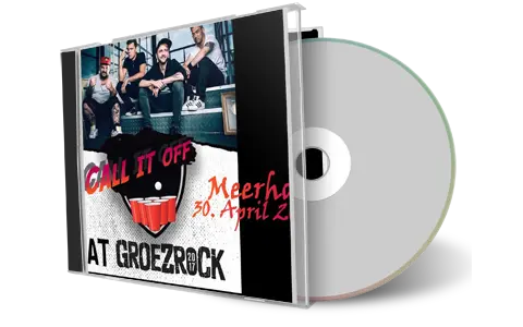 Artwork Cover of Call It Off 2017-04-30 CD Meerhout Audience