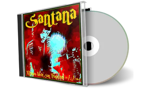 Artwork Cover of Carlos Santana 1969-02-14 CD San Francisco Audience