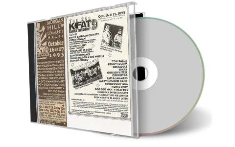 Artwork Cover of Chuck Wagon 1993-10-16 CD Morgan Hill Audience