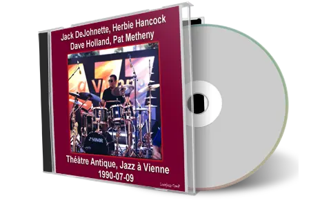 Artwork Cover of DeJohnette Hancock Holland Metheny 1990-07-09 CD Vienne Soundboard
