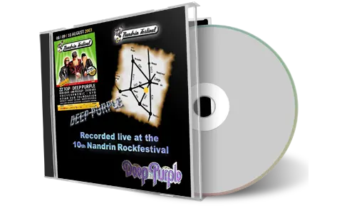 Artwork Cover of Deep Purple 2003-08-10 CD Nandrin Festival Audience