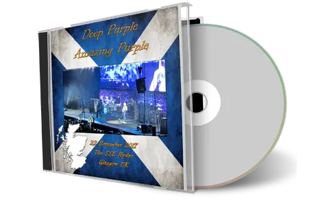 Artwork Cover of Deep Purple 2017-11-22 CD Glasgow Audience