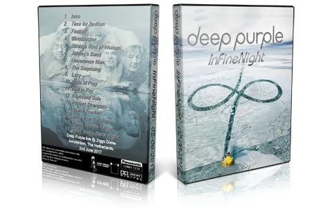 Artwork Cover of Deep Purple 2017-06-02 DVD Amsterdam Audience