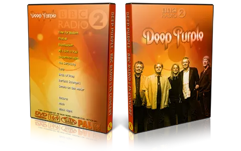 Artwork Cover of Deep Purple 2017-11-16 DVD BBC Radio 2 In Concert Proshot