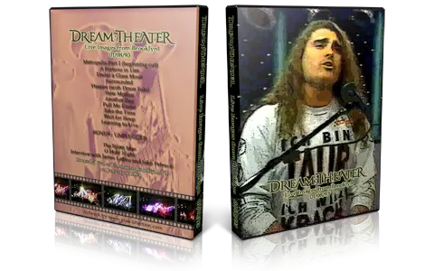 Artwork Cover of Dream Theater 1993-01-08 DVD Brooklyn Audience
