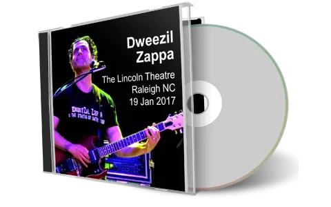 Artwork Cover of Dweezil Zappa 2017-01-19 CD Raleigh Audience