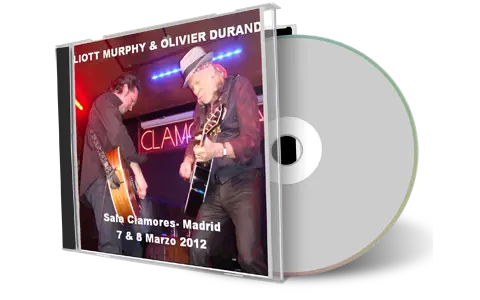 Artwork Cover of Elliott Murphy 2012-03-07 CD Madrid Soundboard