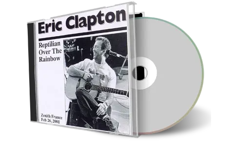 Artwork Cover of Eric Clapton 2001-02-26 CD Toulouse Audience