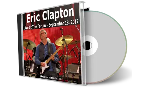 Artwork Cover of Eric Clapton 2017-09-18 CD Los Angeles Audience