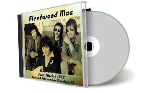 Artwork Cover of Fleetwood Mac and Paul Butterfield 1968-06-09 CD San Francisco Audience